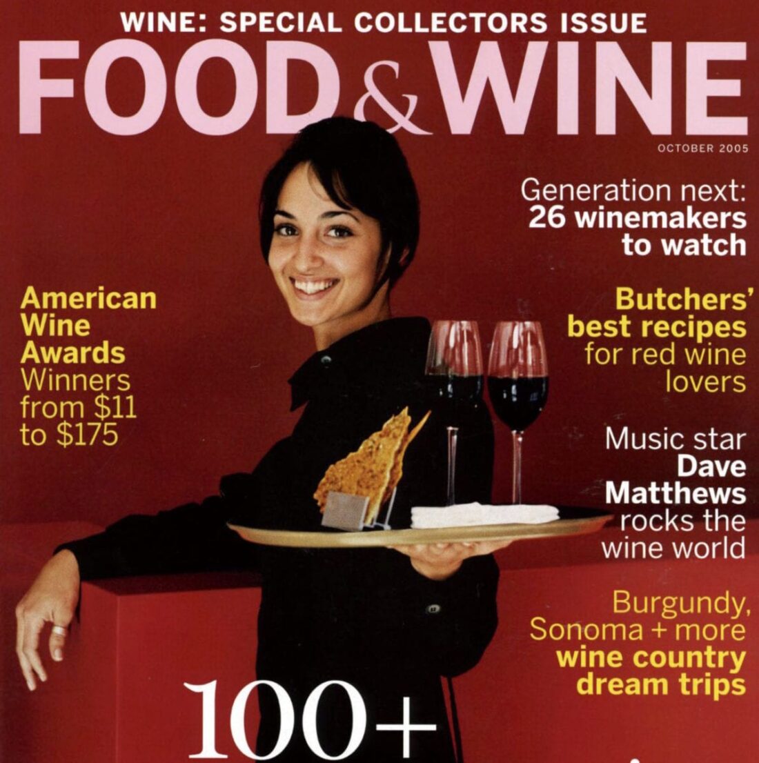 Food & Wine magazine cover.