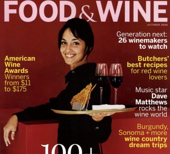 Food & Wine magazine cover.