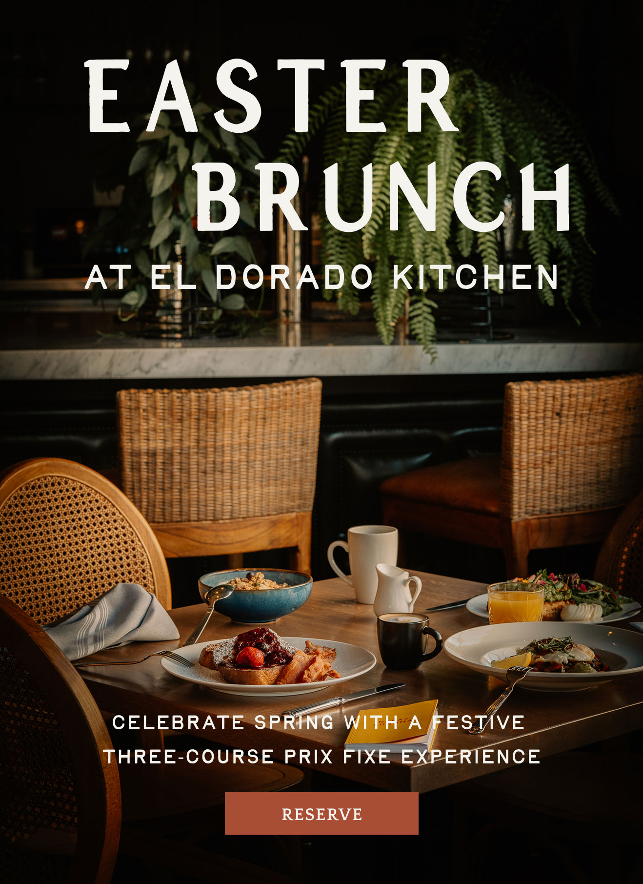 El Dorado Kitchen Easter Brunch a Festive Three Course Experience