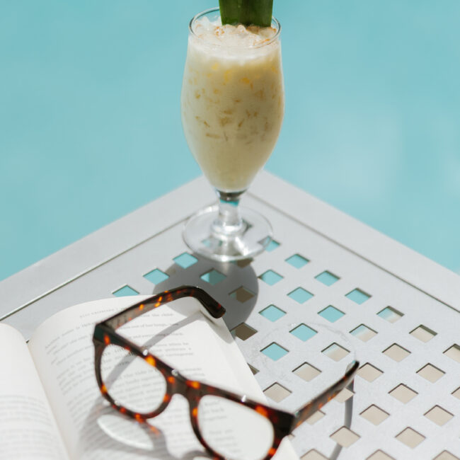 Drink by the pool at El Dorado